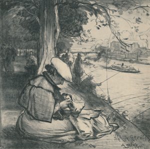 جزيرة البجع ، c1898 ، 1919 بواسطة أوغست لويس ليبيري