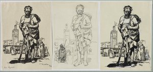 في المغرب ، 1914. بواسطة أوغست لويس ليبيري