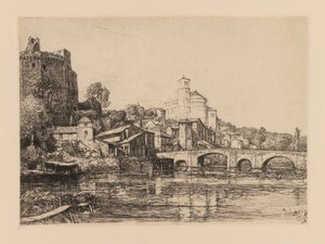 أوغست ليبيري: Clisson Loire-Maritime ، 1909. بواسطة أوغست لويس ليبيري