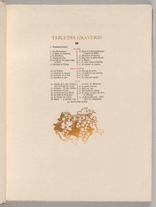 غابة فونتينبلو: العنب ، جدول كول دي مصباح للنقوش La Forêt de Fontainebleau ... ، 1908 بواسطة أوغست لويس ليبيري