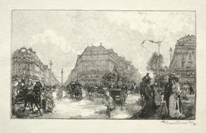 دار الأوبرا ، 1890. بواسطة أوغست لويس ليبيري