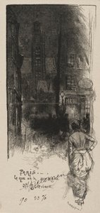 Rue de la Montagne، St. Genevieve بواسطة أوغست لويس ليبيري