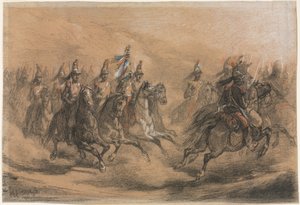 تهمة الفرسان ، ج. 1840.