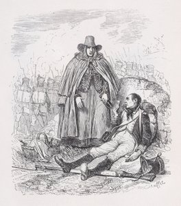 The Vivandière من الأعمال الكاملة ل Béranger ، 1836.