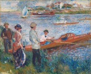 Oarsmen في Chatou بواسطة أوغست رينوار