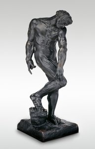 آدم ، على غرار 1881 ، يلقي حوالي عام 1924. بواسطة أوغست رودين