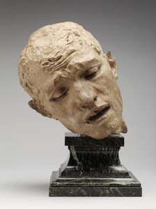 رئيس بيير دي ويسان ، حوالي عام 1885 ؛ يلقي حوالي عام 1912 (جص ملون مختلط بالطين والرمل) بواسطة أوغست رودين
