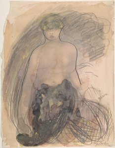 أسود ، 1900-1910. بواسطة أوغست رودين