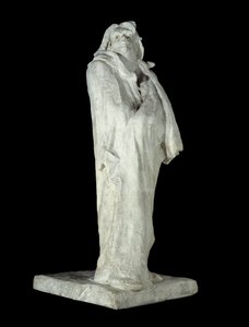 الكاتب الفرنسي هونور دي بلزاك (1799-1850). نحت من الجبس لأوغست رودين (1840-1917) 1898 باريس ، متحف أورسيه بواسطة أوغست رودين