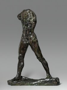 رجل المشي ، على غرار 18771900 ، يلقي قبل عام 1917. بواسطة أوغست رودين