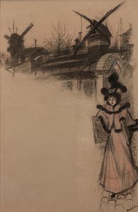 دراسة مولان دي لا جاليت ، 1896. بواسطة أوغست رويدل