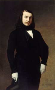 صورة للشاعر تيوفيل غوتييه 1811-1872 ، 1839.