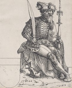 ماكسيميليان الأول ، من هيربرستين ، Rerum Muscoviticarum Commentarii ، 1546. بواسطة أوغسطين هيرشفوغل
