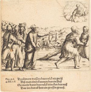 الرب يحلى مياه مرح 1548. بواسطة أوغسطين هيرشفوغل