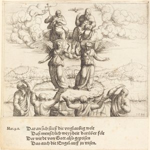 التجلي 1548. بواسطة أوغسطين هيرشفوغل