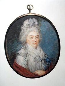 Portright of Princesses Daria Petrovna Saltykova (1739-1802)، her Chernysheva بواسطة أوغسطين ريت