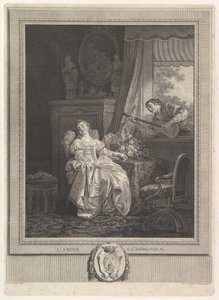 أحب L'Espagnole ، كاليفورنيا. 1780