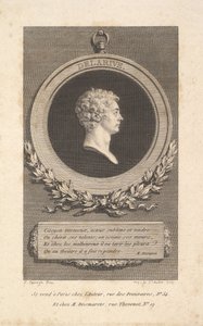 صورة De Larive ، 1785. بواسطة أوغسطين دي سانت أوبين