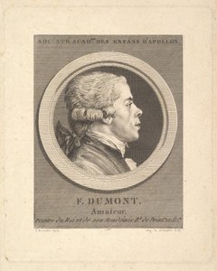 صورة فرانسوا دومون ، 1788. بواسطة أوغسطين دي سانت أوبين