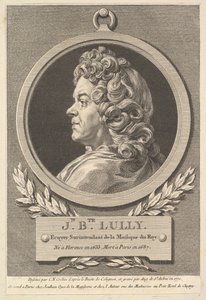 صورة جان باتيست لولي 1770. بواسطة أوغسطين دي سانت أوبين
