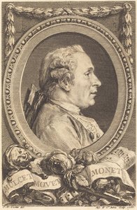 جون مونيه بواسطة Augustin de Saint Aubin after Charles Nicolas Cochin II