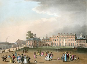 قصر باكنغهام ، لندن ، 1809 بواسطة أوغسطس تشارلز بوجين