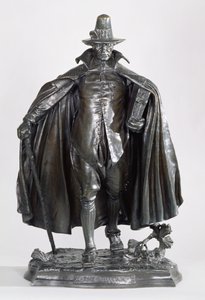 The Puritan ، 1899 (برونز بني داكن أسود)