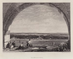 دمشق (لون ليثو) بواسطة جدار أوغسطس (بعد) Callcott