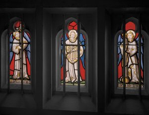 نافذة الجدار الشمالي ، 1841 (زجاج ملون) بواسطة Augustus Welby Northmore Pugin