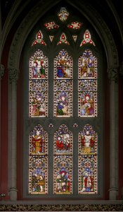 أنواع مقاومة للنوع ، 1846 (زجاج ملون) بواسطة Augustus Welby Northmore Pugin