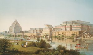 ترميم قصور نمرود عام 1853