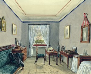 استوديو الفنانين في باد ايشل ، 1867 (مرحاض على ورق) بواسطة المدرسة النمساوية