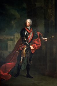 الكونت ليوبولد جوزيف فون دون (1705-66) ، فيلدمارشال والقائد العام النمساوي خلال حرب السنوات السبع ، هزيمة فريدريك الكبير في حصار كولين