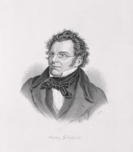صورة فرانز شوبرت (1768-1827) بواسطة المدرسة النمساوية