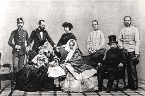 الأسرة الإمبراطورية النمساوية ، 1860 بواسطة المدرسة النمساوية