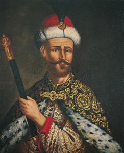 صورة لأندزيج بوتوكي 1630-1691 ، فيلد كراون هيتمان ، 1670