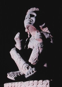 Xochipilli (انظر أيضًا 217529) ، العصر الكلاسيكي المتأخر (1300-1521) (الحجر) بواسطة ازتيك ازتيك
