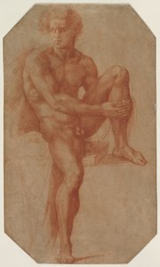 جالس ذكر عارية ، ج. 1516-1520. بواسطة باكيو باندينيلي