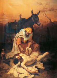 The parable of the Samaritan بواسطة Baldassare Verazzi