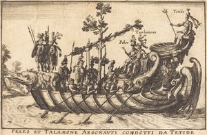 Peleus و Talamone Argonauts بقيادة Thetis