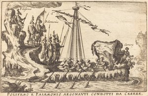 Polyphemus و Palemonius Argonauts بقيادة سيريس