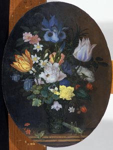 لا تزال الحياة مع الزهور ، 1622 بواسطة Balthasar van der Ast