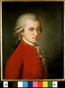 صورة لفولفجانج أماديوس موتسارت (1756-1791) - لوحة لباربرا كرافت