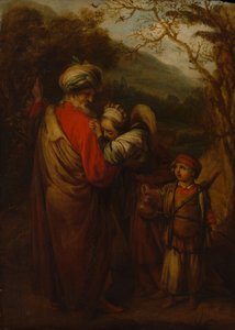 إبراهيم إسقاط هاجر وإسماعيل ، 1658.