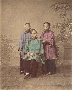 بنات شنغهاي ، 1870. بواسطة البارون رايموند فون ستيلفريد