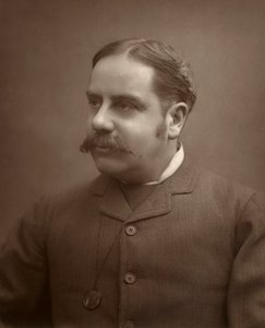 ألفريد إي واتسون ، ناقد مسرحي بريطاني ، 1886 بواسطة بارود