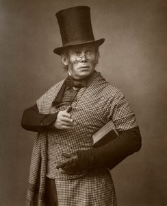الممثل البريطاني فيليكس موريس في تغيير واحد ، 1886. بواسطة بارود