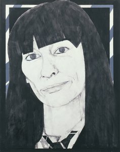 صورة لبريل بينبريدج ، رسم توضيحي لكوزموبوليتان ، السبعينيات (غواش على متنها)