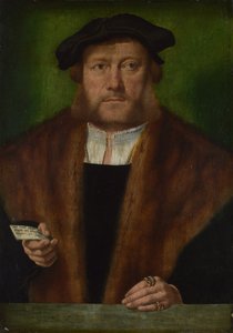 صورة لرجل ، كاليفورنيا 1533-1534
