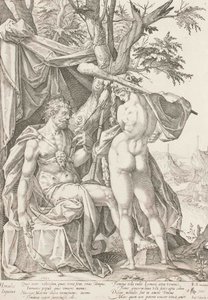 هرقل و Omphale ، 1590